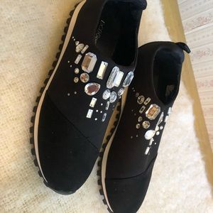 BCBG sneaker shoes with bling!